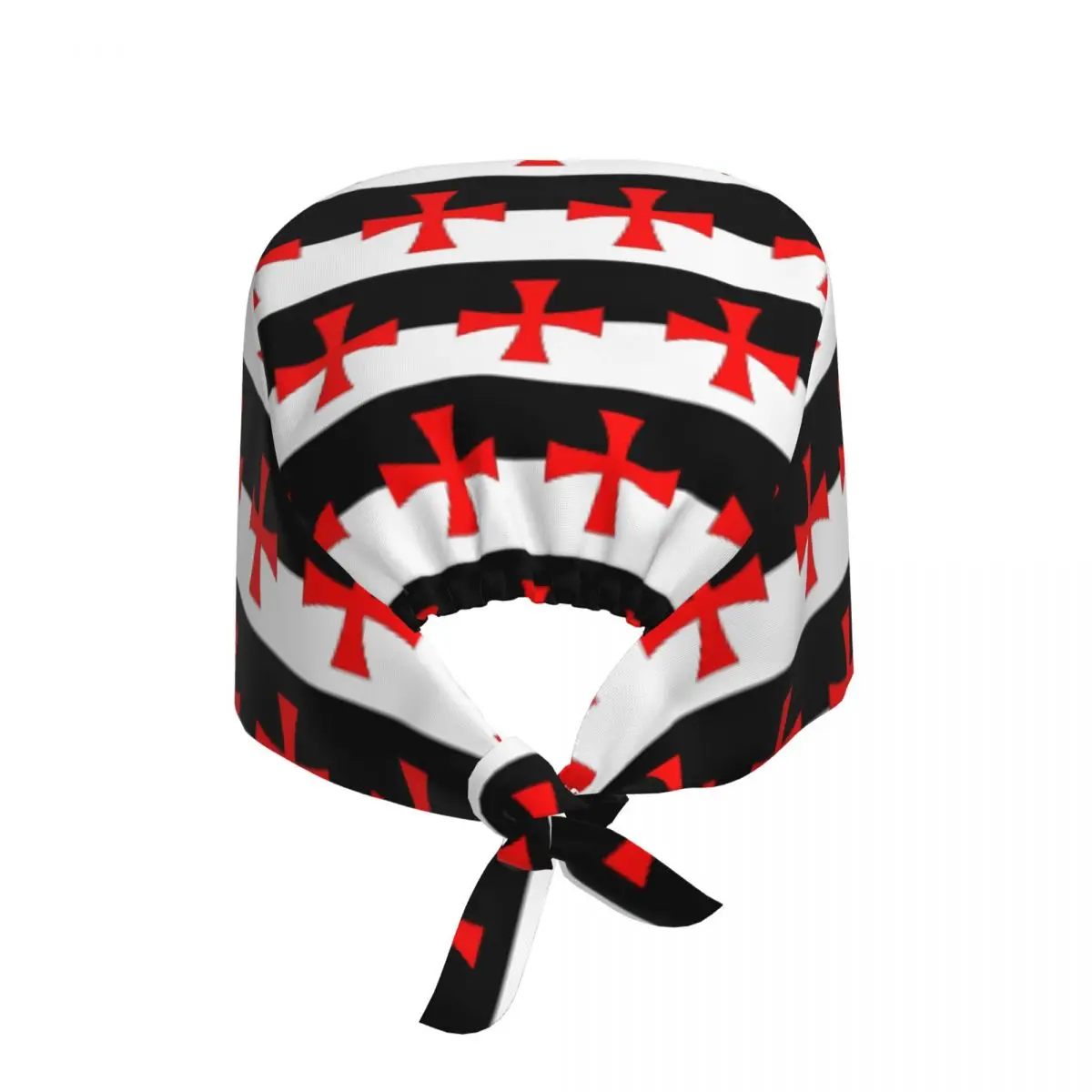 Knights Templar Cleaning Working Cap Comfortable Medieval Warrior Cross Scrub Cap Surgicals Hat Nurse Scrubs Hat For Dentist