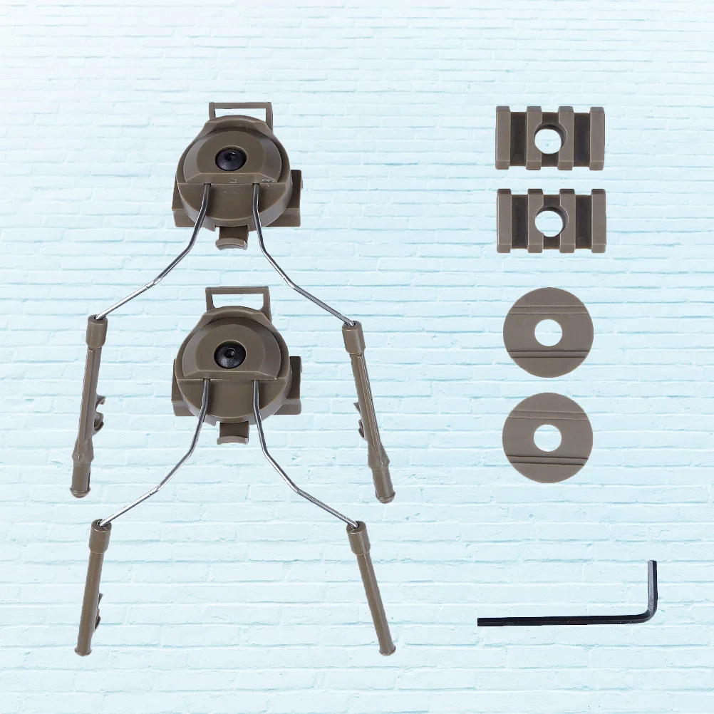 

Fast Rail Adapter Green Outdoor Shooting Military Headphone Comtac Earphone Wire Fixing Holder Rail