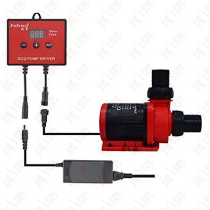 110-240V Jebao DCQ Series DCQ-5000/6000/8000/10000 LCD Display Controllable DC Return Aquarium Fish Tank Water Pump