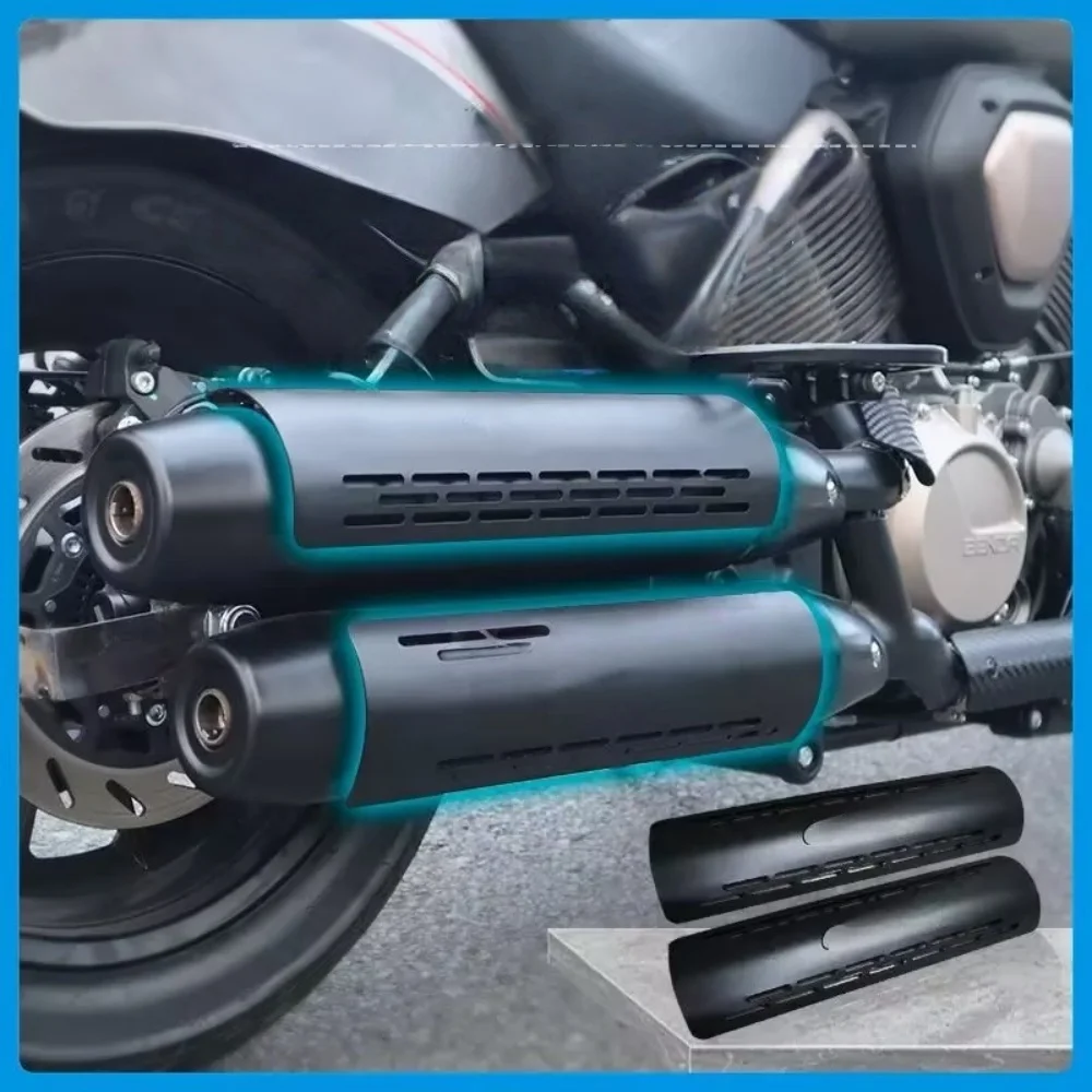 BENDA Napoleonbob 500 ChinchiIIa 500 heat shield exhaust anti-scalding shield protective cover
