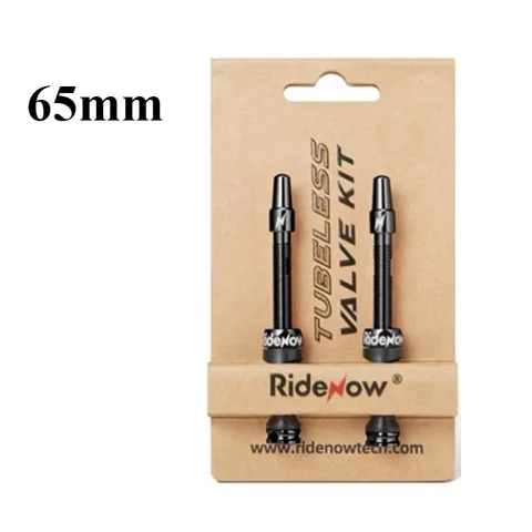 Бескамерные клапаны RideNow Presta 45/65/85 мм розовые