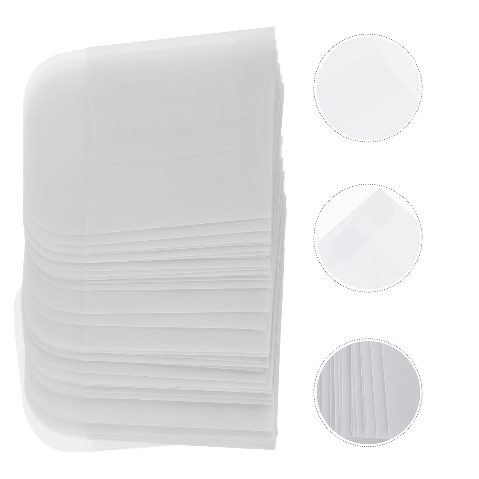 

50Pcs Hangtag Mini Envelopes Jewelry Small Parts Coin Packaging Pouches Ring Storage Bags Mini Envelopes Coin Envelope
