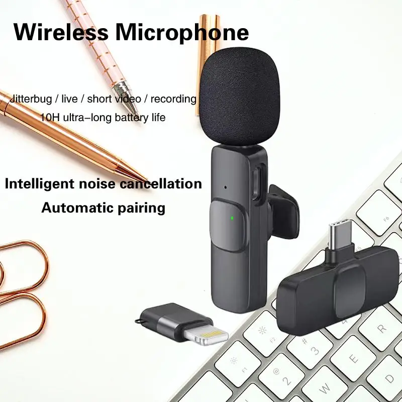 

Ultimate Wireless Lavalier Microphone for Mobile Live Streaming and Recording - Unleash Your Audio Potential