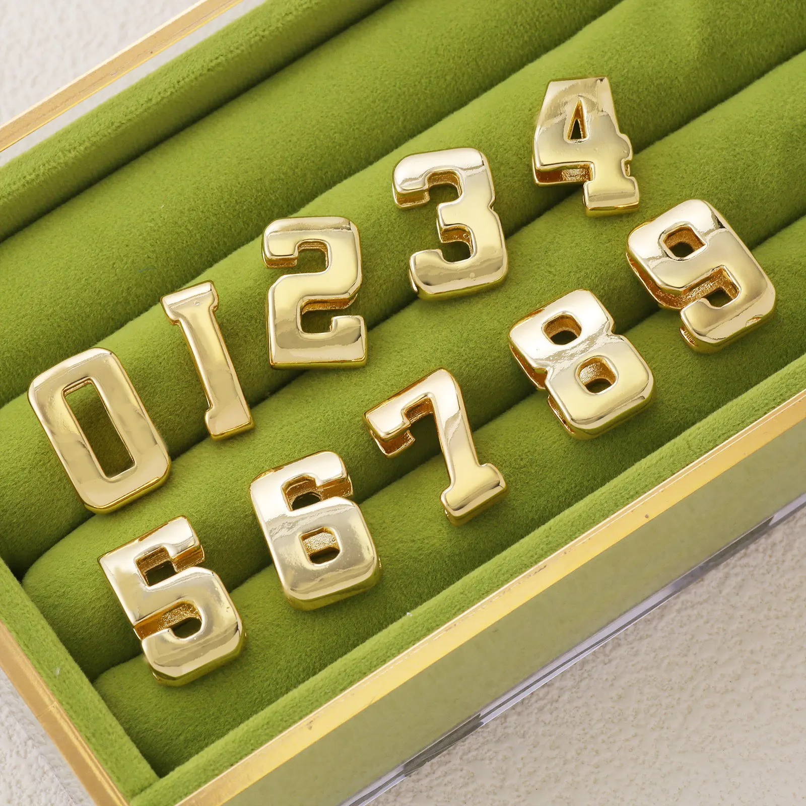 حبل ملون الحبال مخصص عدد سحر سوار 18 ك الذهب مطلي حبل معقود سوار #3