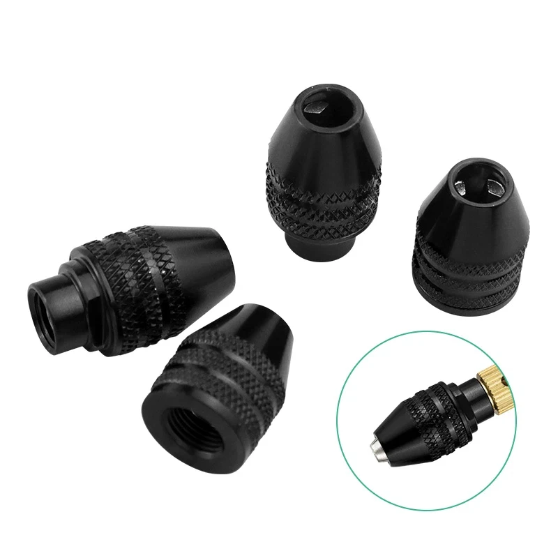 

Мини-сверлильные патроны 9/32-40, быстрозажимные патроны для роторных инструментов Dremel, аксессуары, маленькие сверлильные патроны 0.4-3.4 мм для гибкого вала