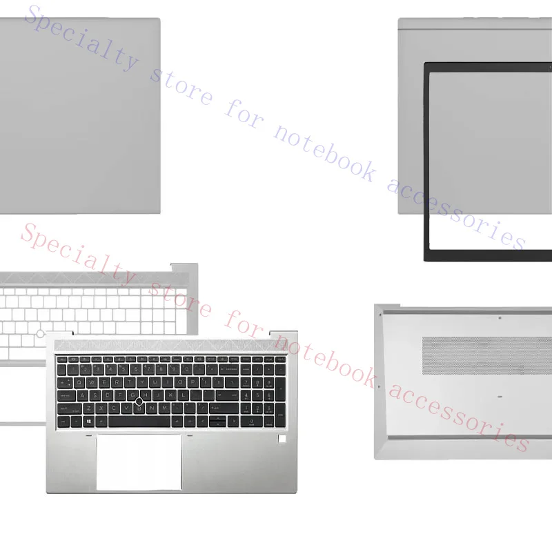 For HP EliteBook 750 755 850 G8 855 G7 NEW Laptop LCD Back Cover Front Bezel Palmrest Bottom Case Laptop Frames keyboard