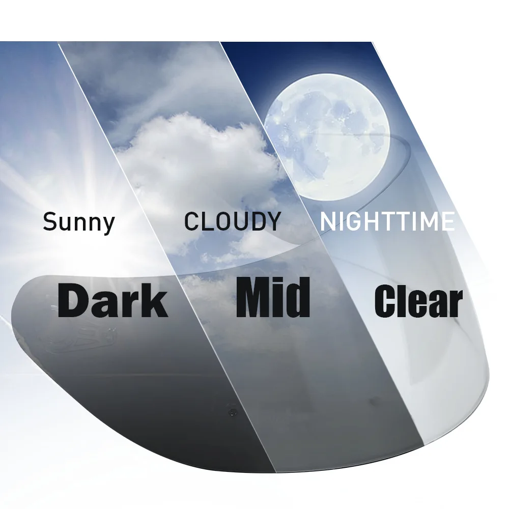 قناع فوتوكروميك لـ MT THUNDER 4 SV ستينغر 2 MT-V-28B قواطع SV خوذة الدراجة النارية عدسة نظارات ملحقات الزجاج الأمامي جزء