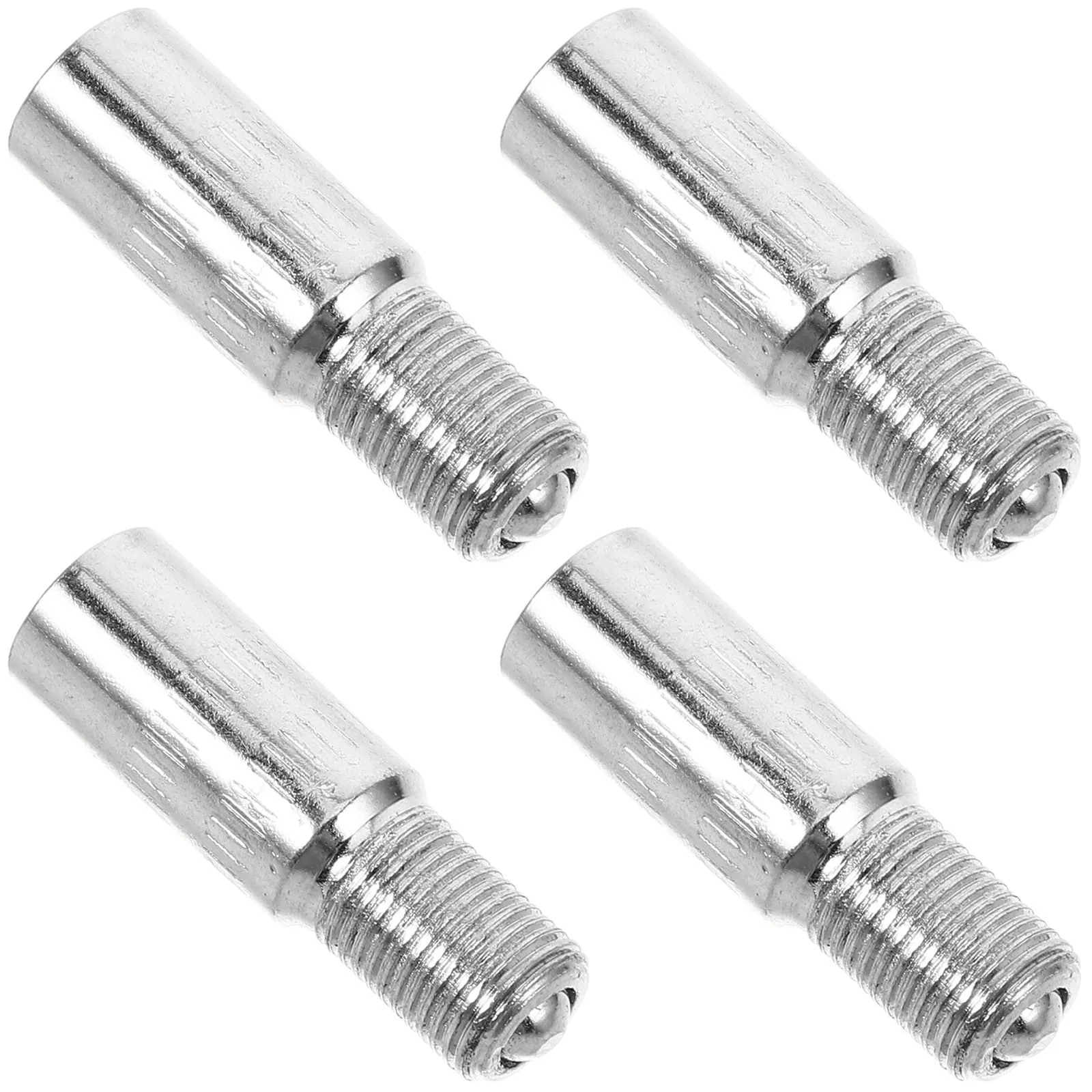 4 Pcs Tire Valve Caps Air Extension Stem Extender for Van Screw-on Car Wheel Adapter Extenders