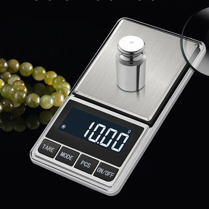 0.01g Precision Pocket Scale Digital Electronic Gold Jewelry Carat Diamond Balance Mini Mg Scales Portable Weighing view 2