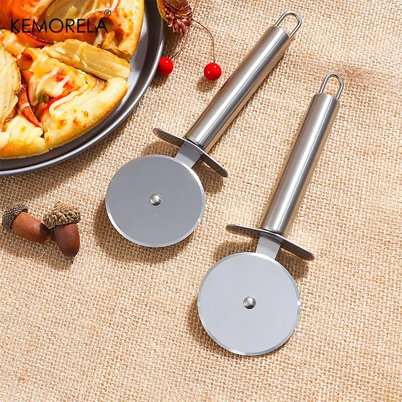 Diameter 6.5CM Stainless Steel Pizza Single Wheel Cut Tools Household Pizza Knife Cake Tools Wheel Use For Waffle Cookies