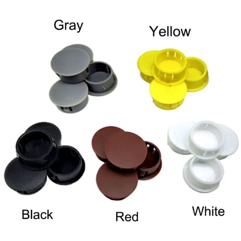 Round Cover Furniture Snap Hole Plug Panel Hole Plug Drilling Screw Furniture Hole Plug Anti-theft Door Hole Reserved Hole Caps