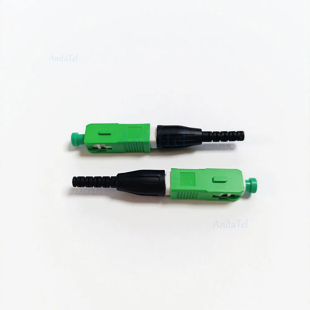 ESC920H APC SC UPC Fast Connector Mechanical Fiber Optic Connector-Fiber Pre-embedded 46*9*8mm NEW Model