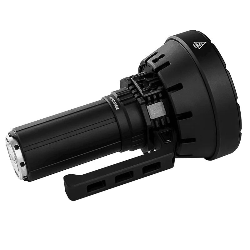 SR32W 120000 Lumens Powerful Flashlight 2080m High Power Rechargeable Professional Searchlight 32Pcs Cree XHP50.3 Hi Led