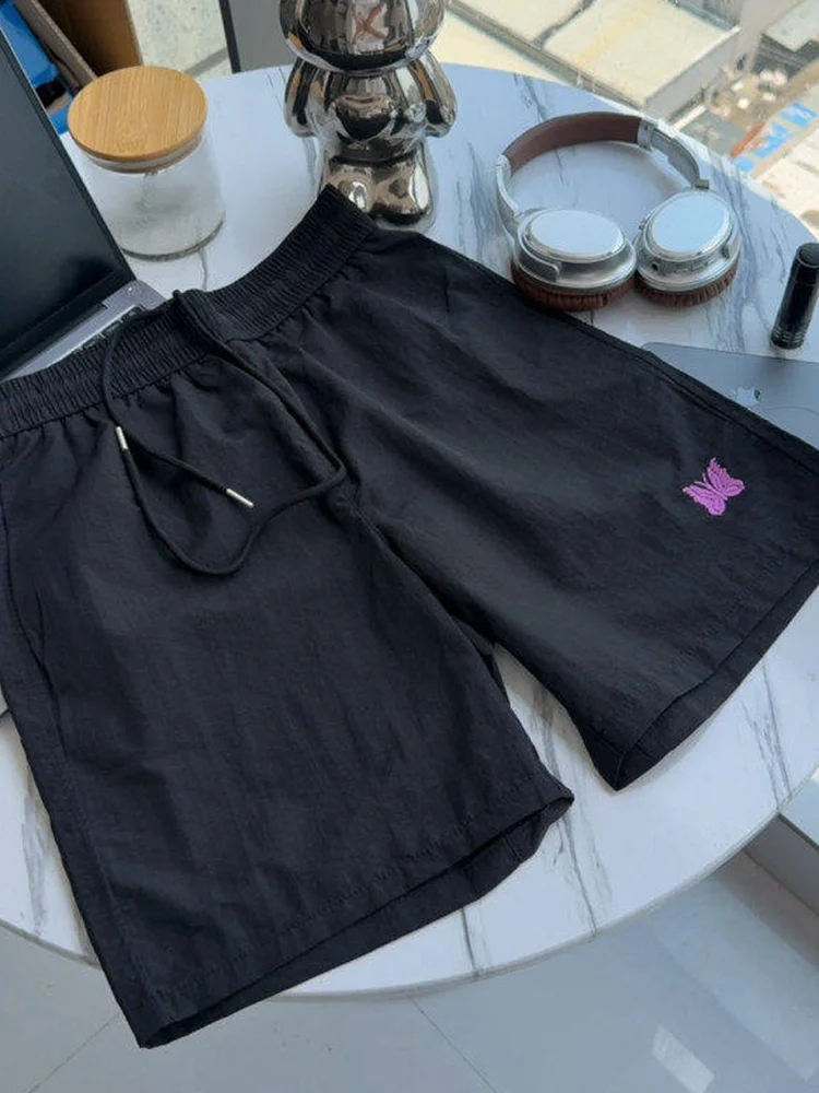 

Мужские летние тонкие повседневные брюки Dopne с цветной вышивкой, большие боксеры American Qui Dry Beach