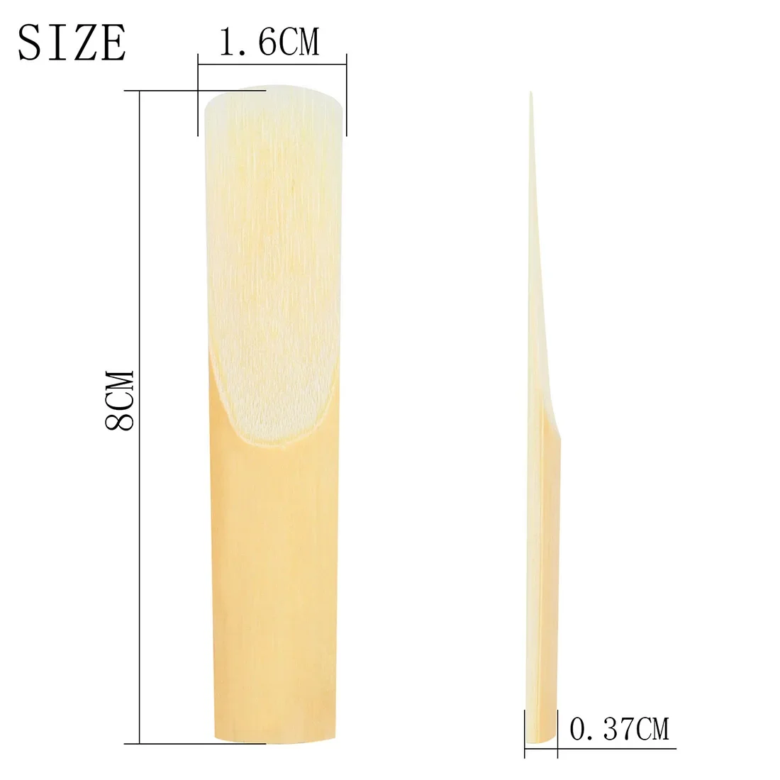 10 Teile/satz Blaue Box Sopran/Alt/Tenor B Flache Saxophon Blätter Hochwertige Klarinette Blatt Bläser Zubehör & Teile – Detail 4