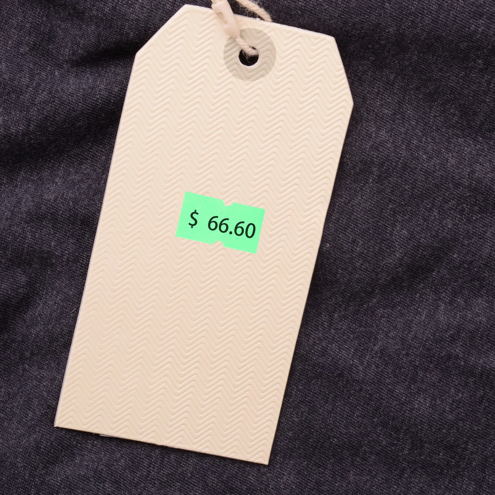 

5000 Pcs Price Tag Paper 10 Rolls Fluorescent Green Self Adhesive Labels for Retail Store Sale Signs Folder Labels