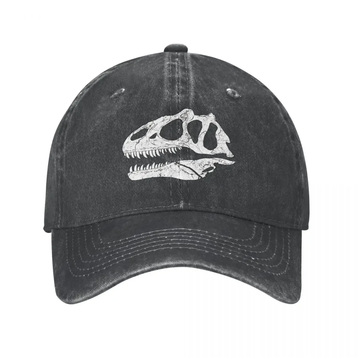 Allosaurus fossil Cowboy Hat Ball Cap birthday black Mens Tennis Women's