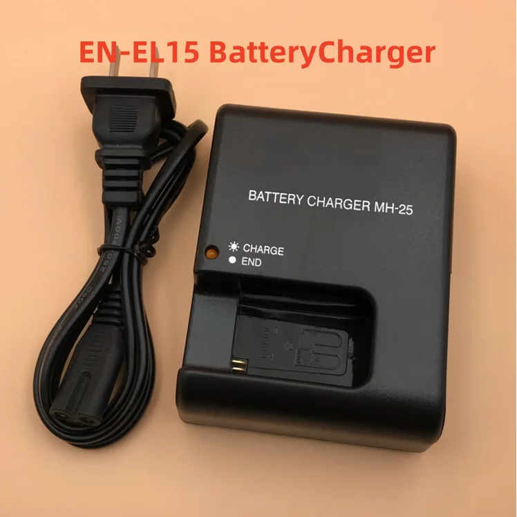 Original EN-EL15 ENEL15 EL15 Camera Battery For Nikon D850 D7000 D600 D810 D750 D610 D7500 D7200 Camera MH-25 Battery Charger