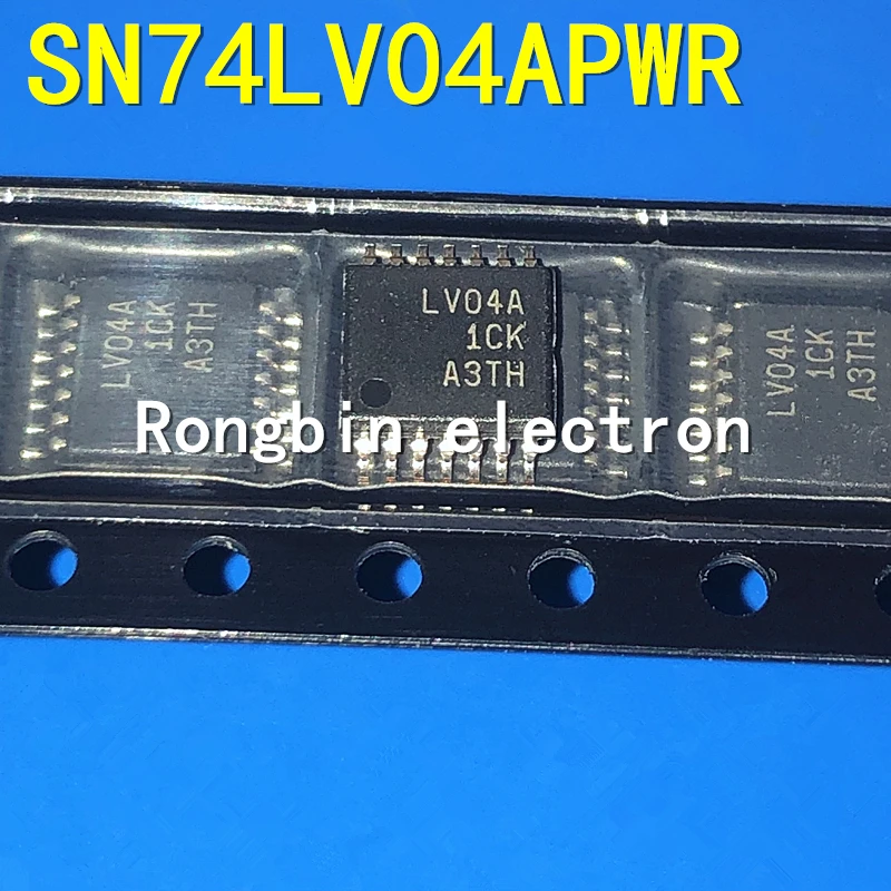 5PCS NEW SN74LV04APWR TSSOP-14 SOP-14 Logic Digital Chip IC 74LV04 LV04A