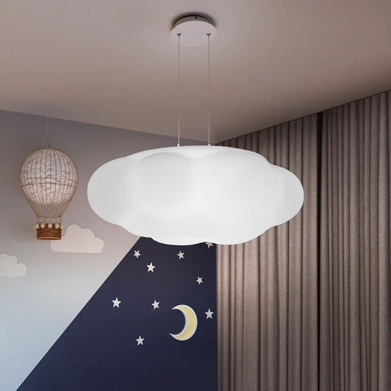 

Nordic cloud ceiling light kids minimalist cute lamp Romantic with Remote Control Dimmable princess room children ceiling light