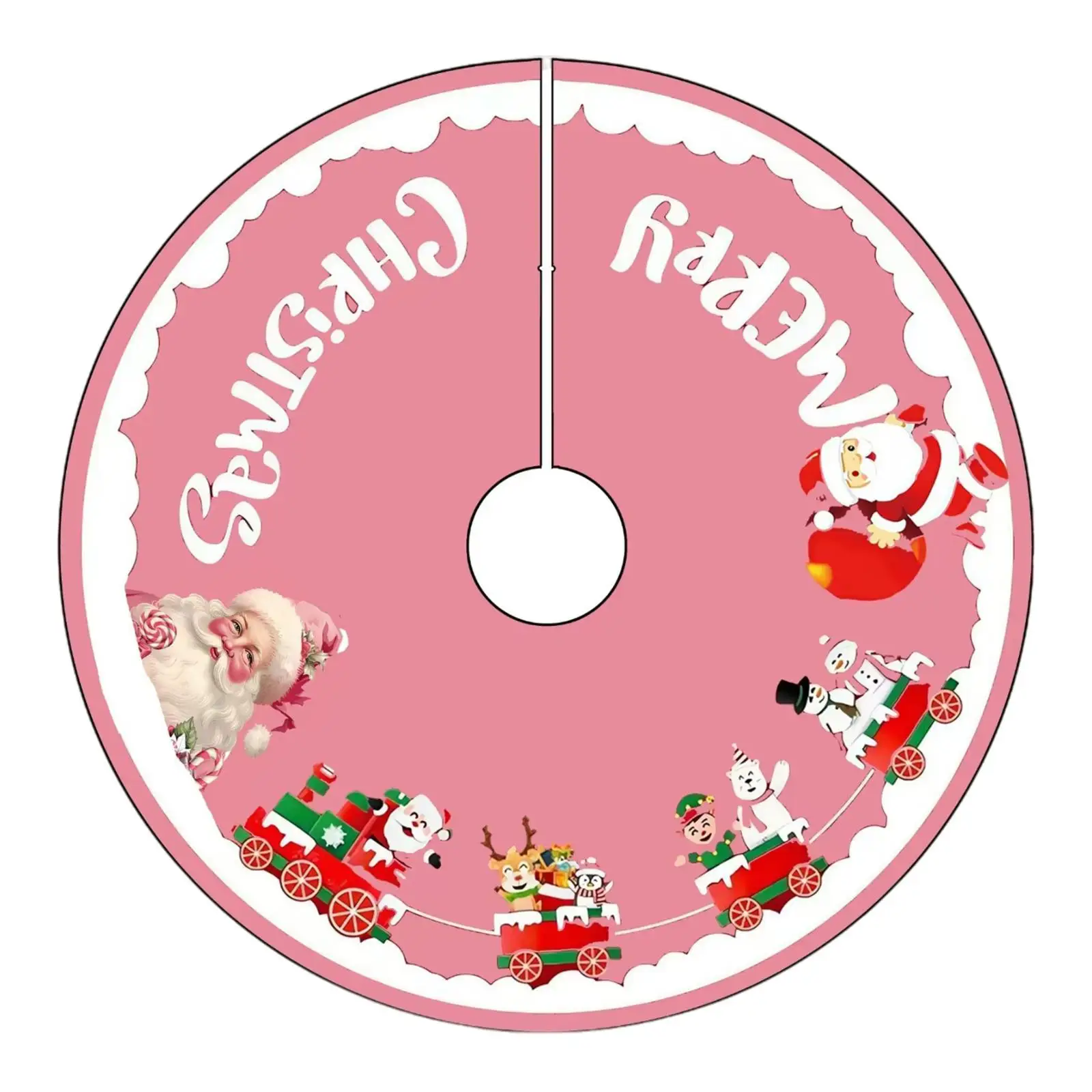 Tree Skirt for Christmas Decoration, Tree Rug for Indoor Use