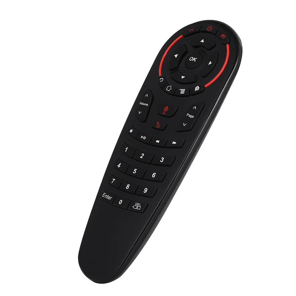 G30S Voice Air Mouse Universal Remote Control 33 Keys IR Learning Gyro Sensing Wireless Smart Remote For Android TV Box-ABWO view 2