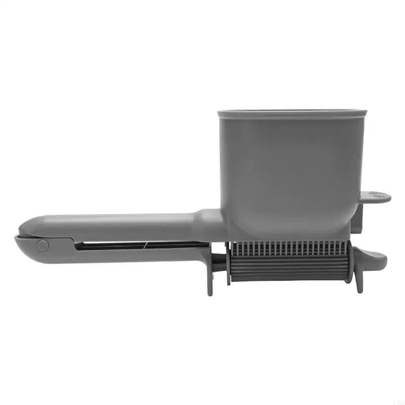 28TA Detangling Comb with Roller for Salon Barber Hair Dying Professional Hair Care Portable Rolling Comb Platic Dying Brush