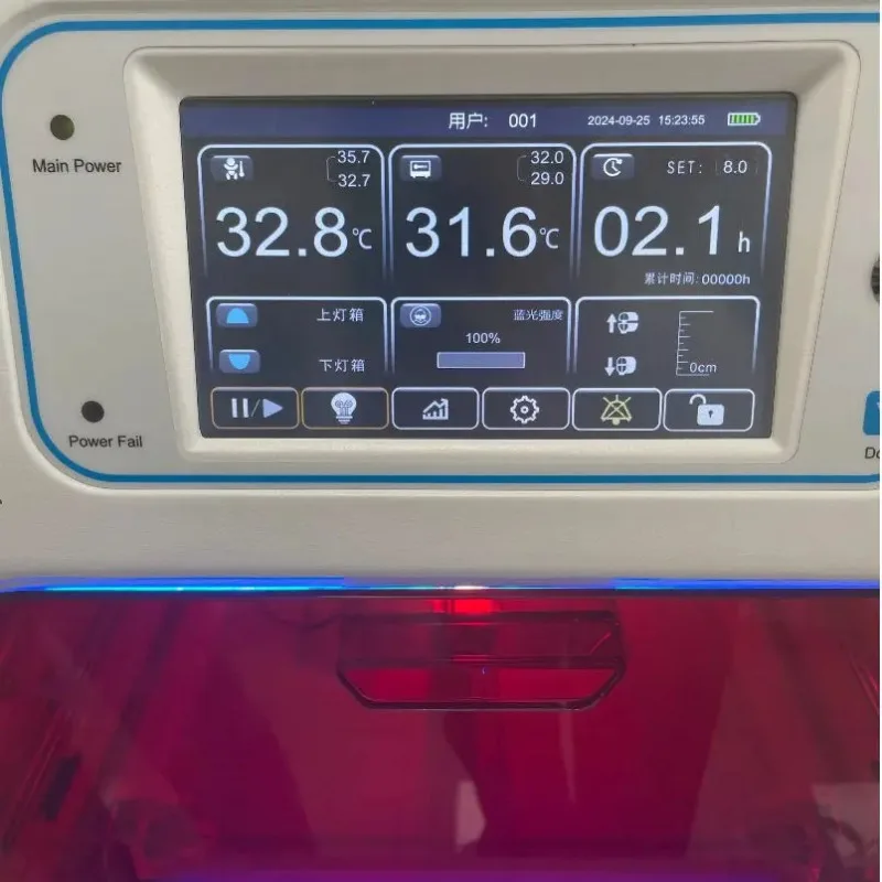 

New LED Neonatal Phototherapy Unit, Height Adjustable Medical Equipment for Hospital
