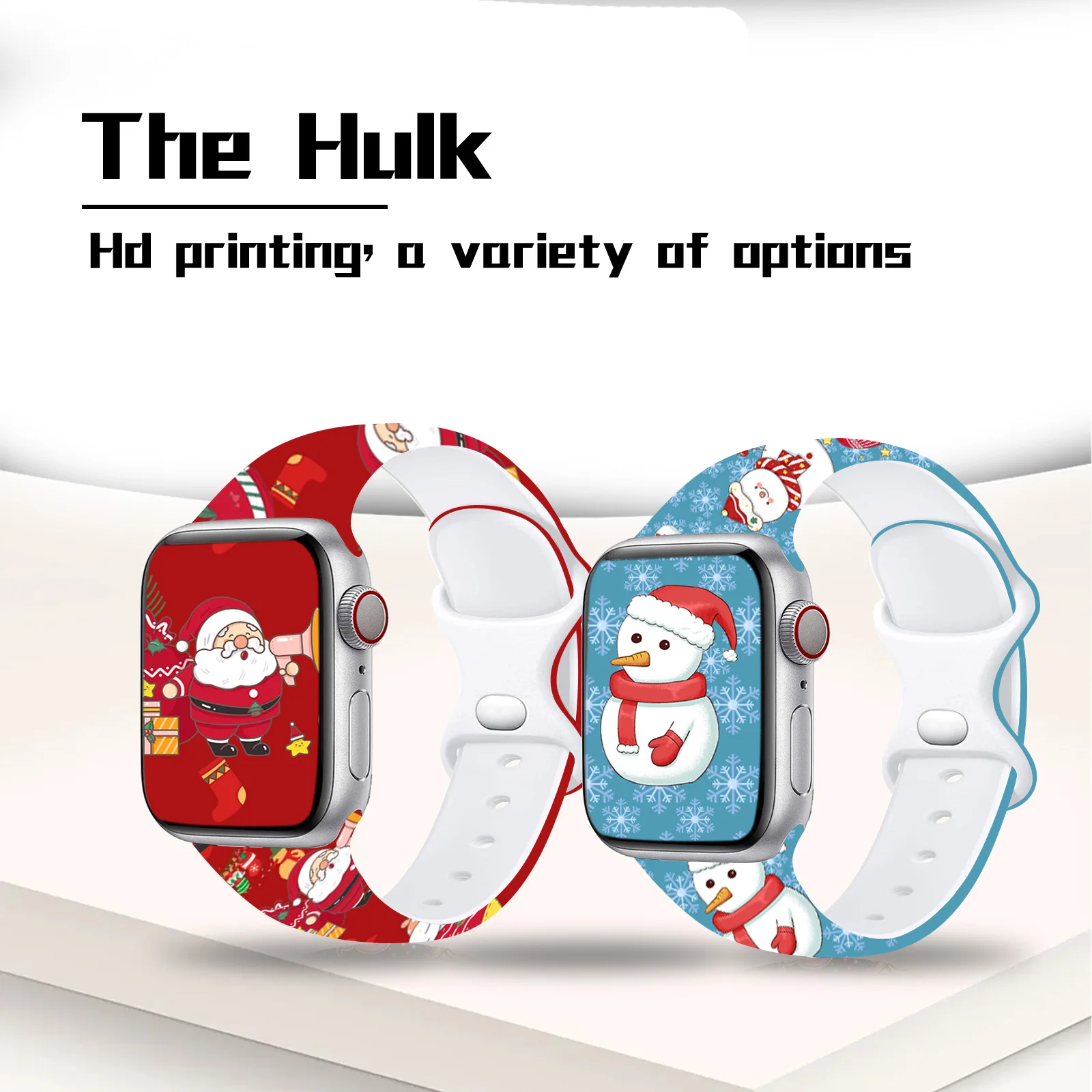 

Dream Christmas Printed Strap for Apple Watch 11 10 9 8 Watchband Replaceable Bracelet for iWatch 42mm 41mm 40mm 38mm Band