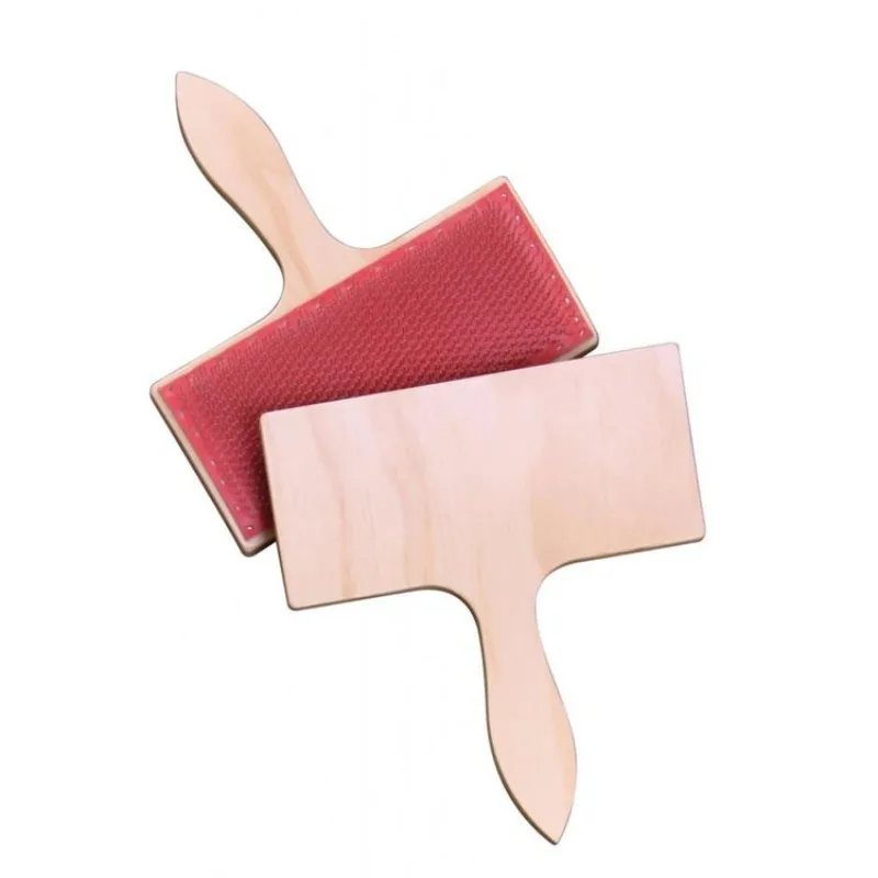 

Extra large professional comb brush color mixing tool fiber art wool felt designer recommended handmade brush