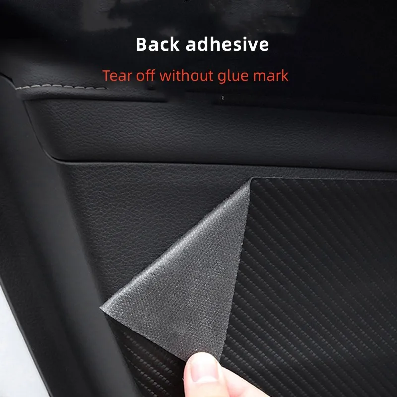 For MG4 MG 4 EV Mulan 2022 2023 Car Door Anti Kick Pad Sticker Waterproof Anti-scratch Leather Car Door Side Edge Film Protector