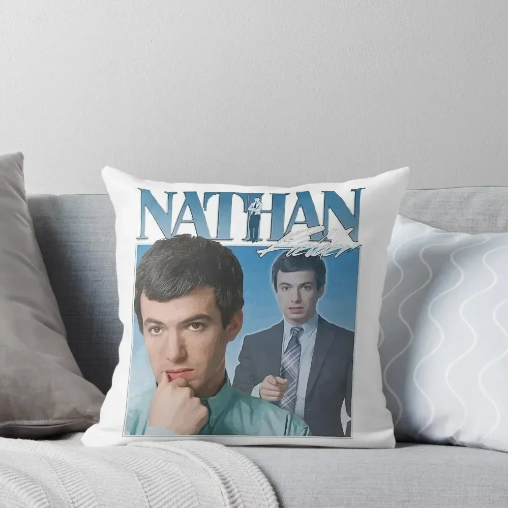 

Nathan Fielder, 90's, Vintage, Throw Pillow Decorative Sofa Cushion pillow cover luxury autumn pillowcase pillow