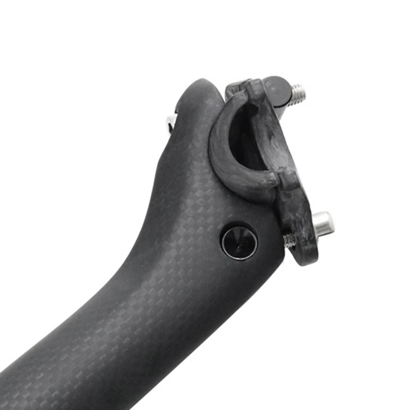 Carbon Fiber Seatpost Clamping Base Cover Accessories Mountain Road Bike Seatposts Top Cap For Rear Seat Post