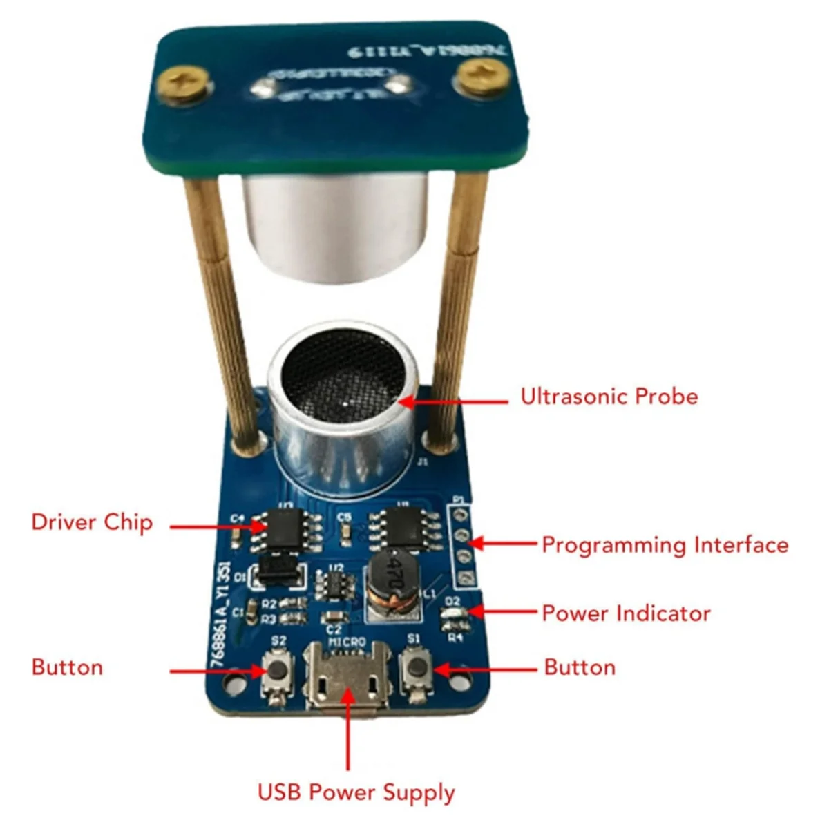 مجموعة أدوات لحام الرفع ABJZ، وحدة تحكم قائمة للتعليق بالموجات فوق الصوتية، مجموعة أدوات التعلم، وحدة التعليق بالموجات فوق الصوتية