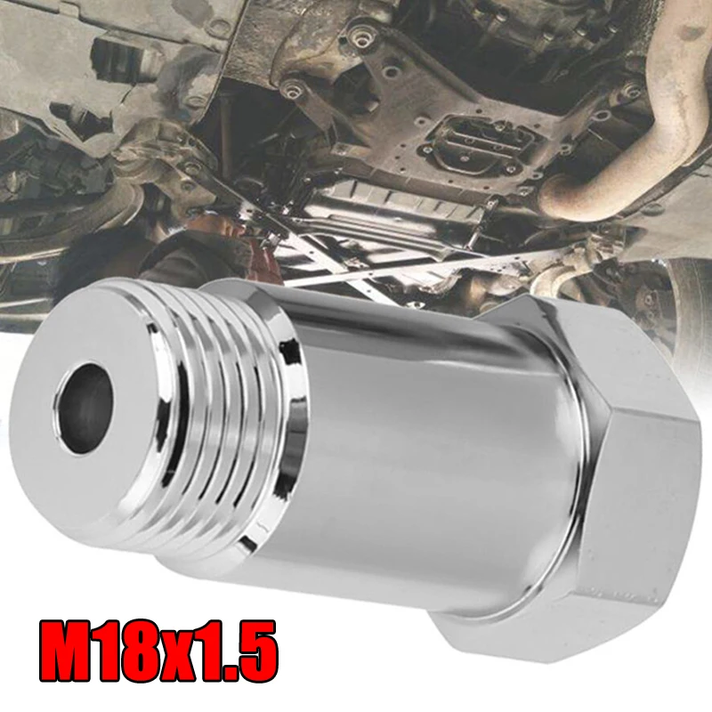 M18*1.5 Car Accessories Oxygen Sensor Connector Extended Filter Engine Test Pipe Oxygen Eliminator Auto Professional Accessories