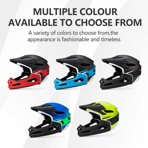 Imagen 2 del producto Eastinear-casco para bicicleta de montaña para adultos, de alta calidad, de cara completa, extraíble, ligero, transpirable, deportivo, para descenso, MTB, carretera