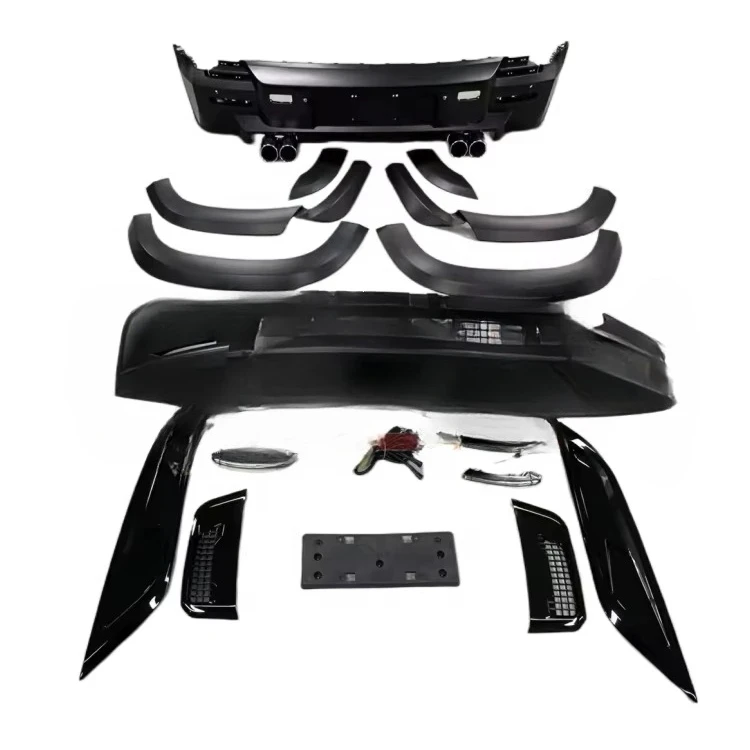 Plastic Front & Rear Bumper Grille Full Sets Bodykit for Lumma 2022