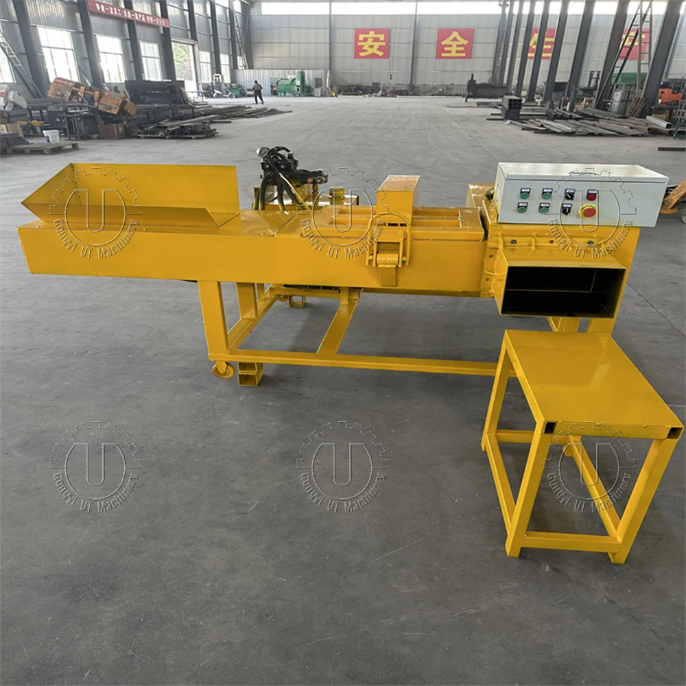 Industrial Rag Wiper Baling Press Cloth Rags Recycling Machine