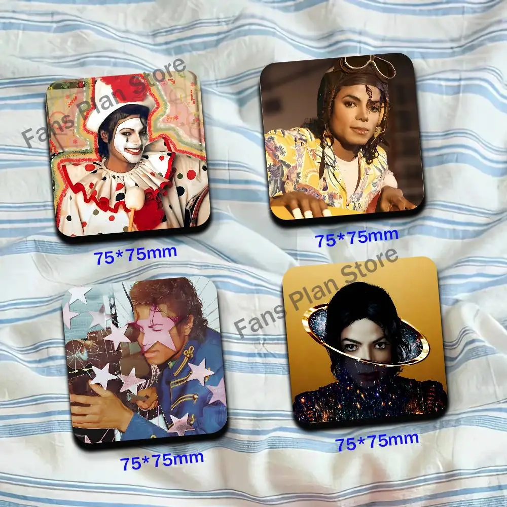 M-Michael Singer J-Jacksonn Sublimation Magnet Cartoon Anime Cute Fridge Magnets Personalized Sublimation Products For Kitchen