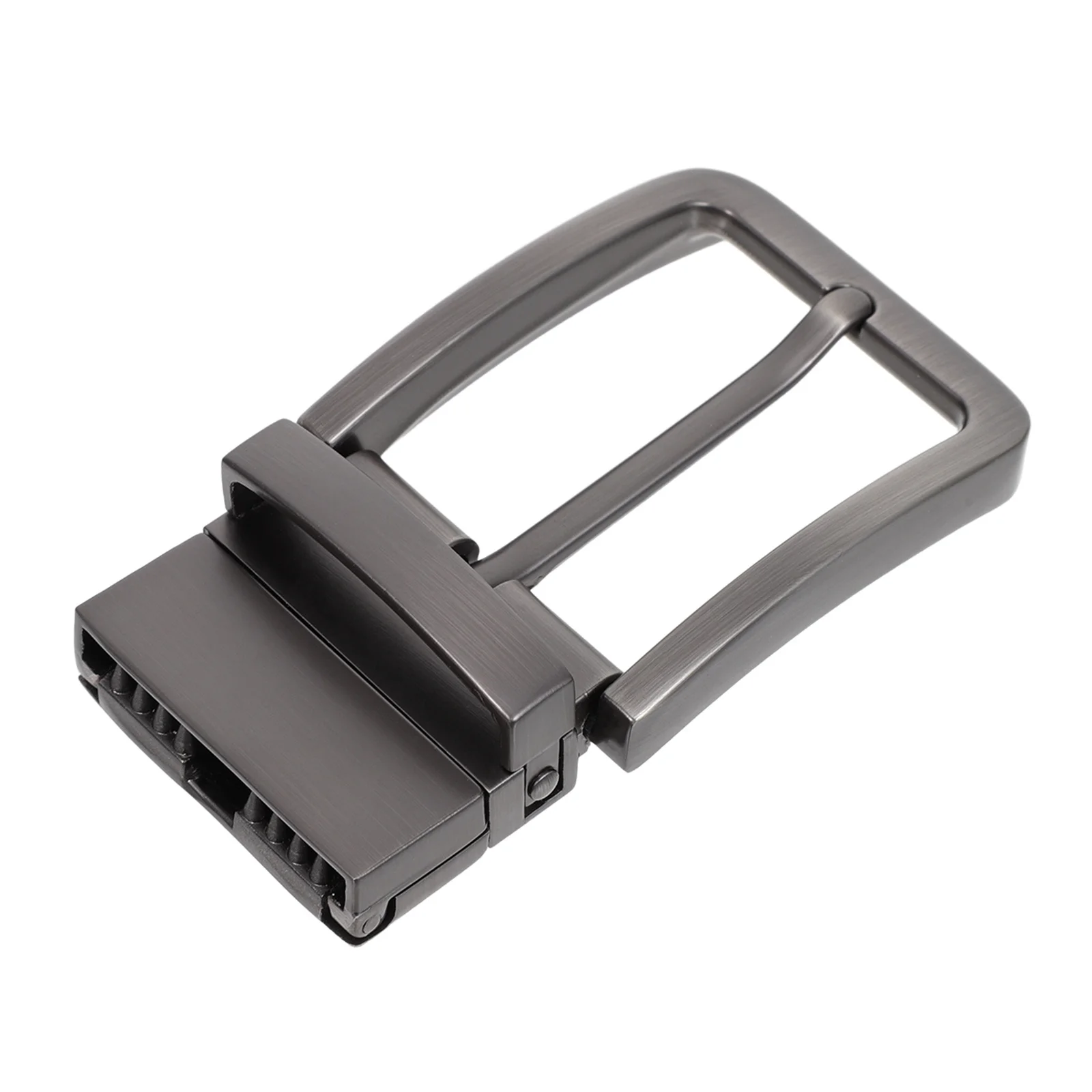 

Single Prong Metal Belt Buckle Zinc Alloy Clip Replacement for 3.3cm 1.3inch Men Jeans Belts Reversible Waistband Fastener Sand