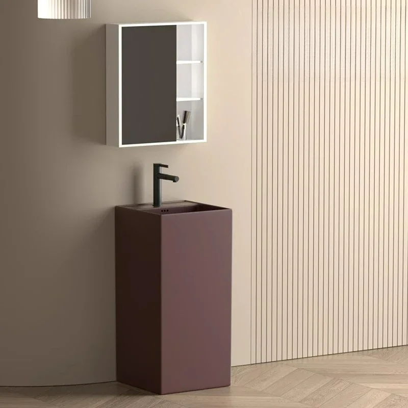 Balcony Column Basin Hotel Column Washbasin Outdoor Washbasin Courtyard