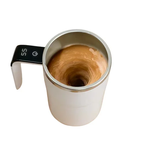 automatic rotating LED display luck coffee cup tornado coffee mug mug mug mug/beverage mug