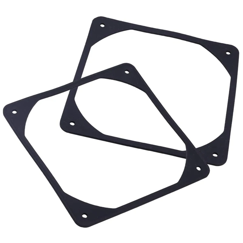 20Pcs 120Mm Anti-Vibration Silicon Fan Gasket Noise Reducing Gasket Pad For PC Computer Case Fan