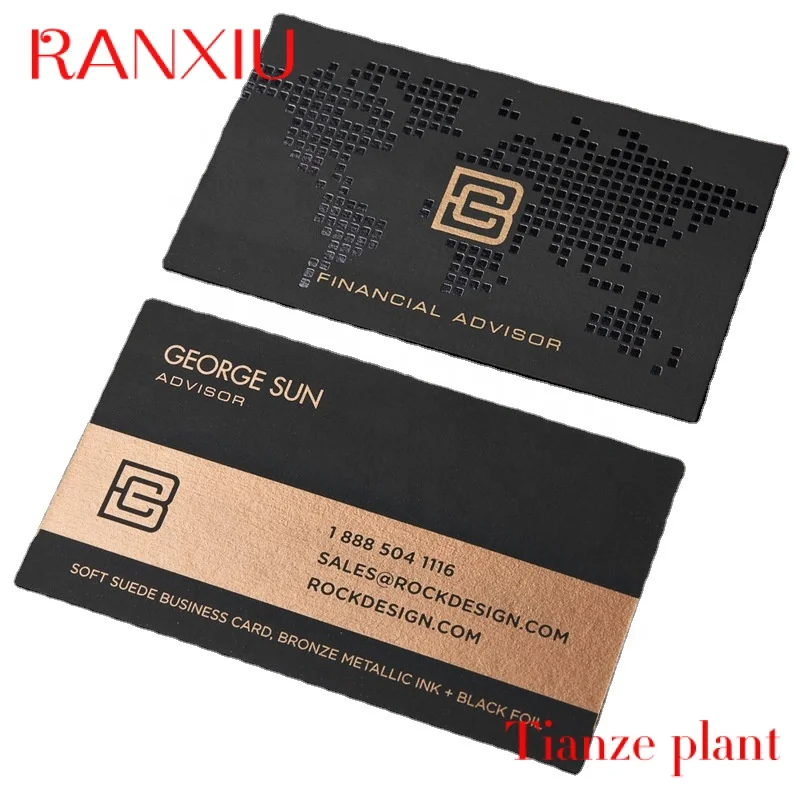 

Custom Free design two Sides Printing advertising QR code card embossed number card customized business card