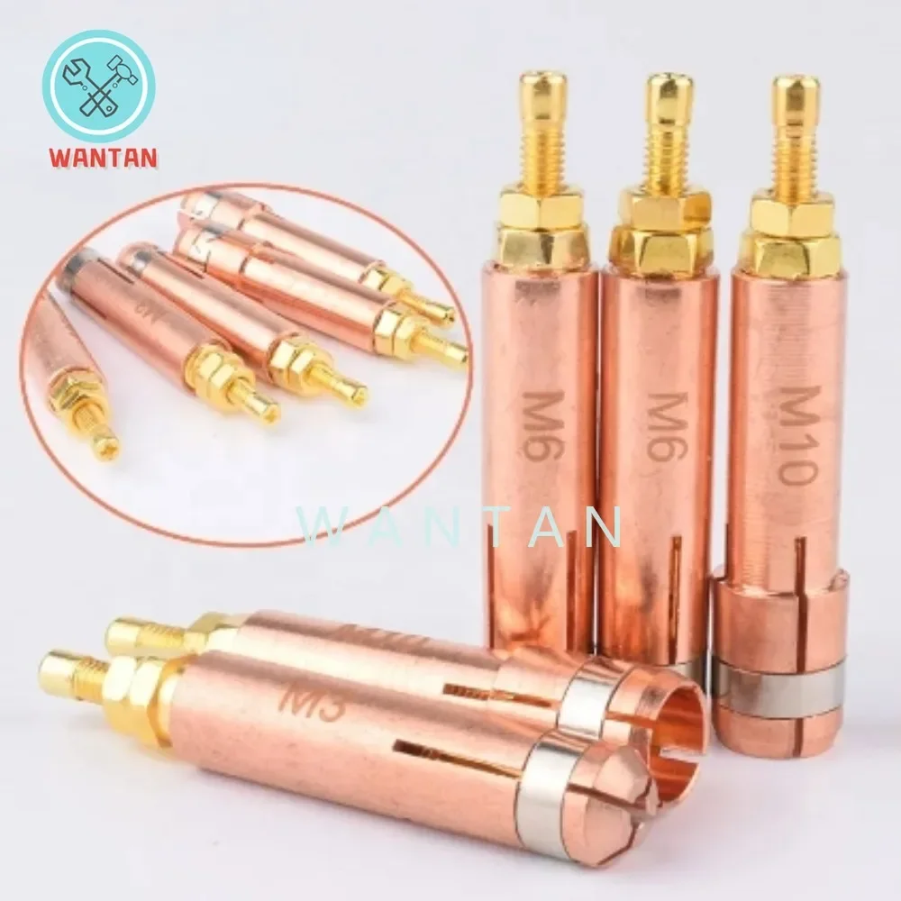 

5pcs/10pcs Collet Chuck M3 M4 M5 M6 M8 M10 for Capacitor Discharge CD Stud Welder Gun Welding Torch Stud Welding Machine