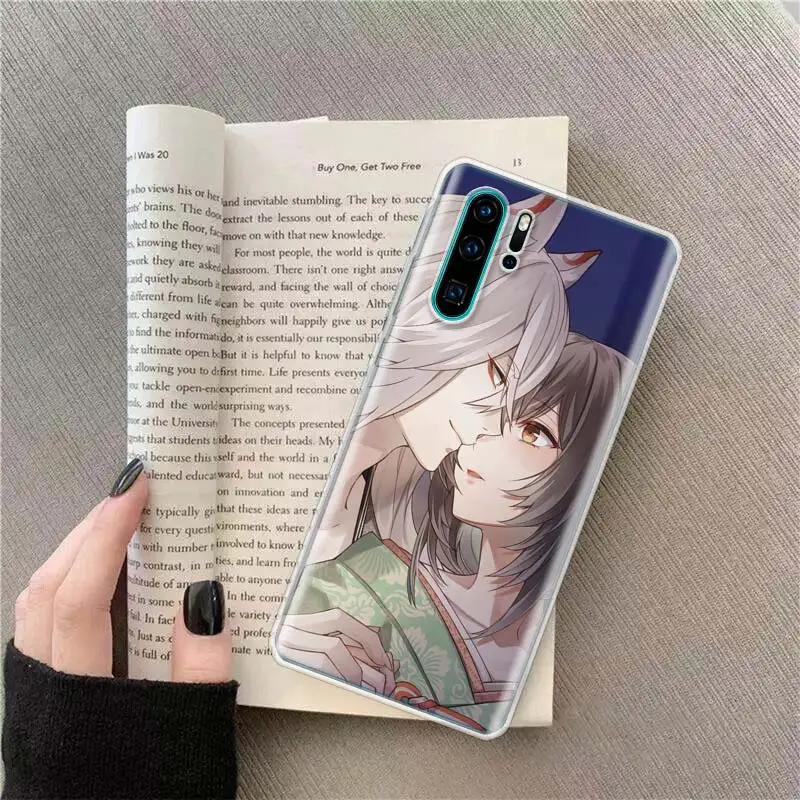 Anime Kamisama Love Kiss Phone Case For Huawei P50 Pro P10 P20 P30 P40 Lite Cover Mate 40 30 20 10 Lite Capa Shell