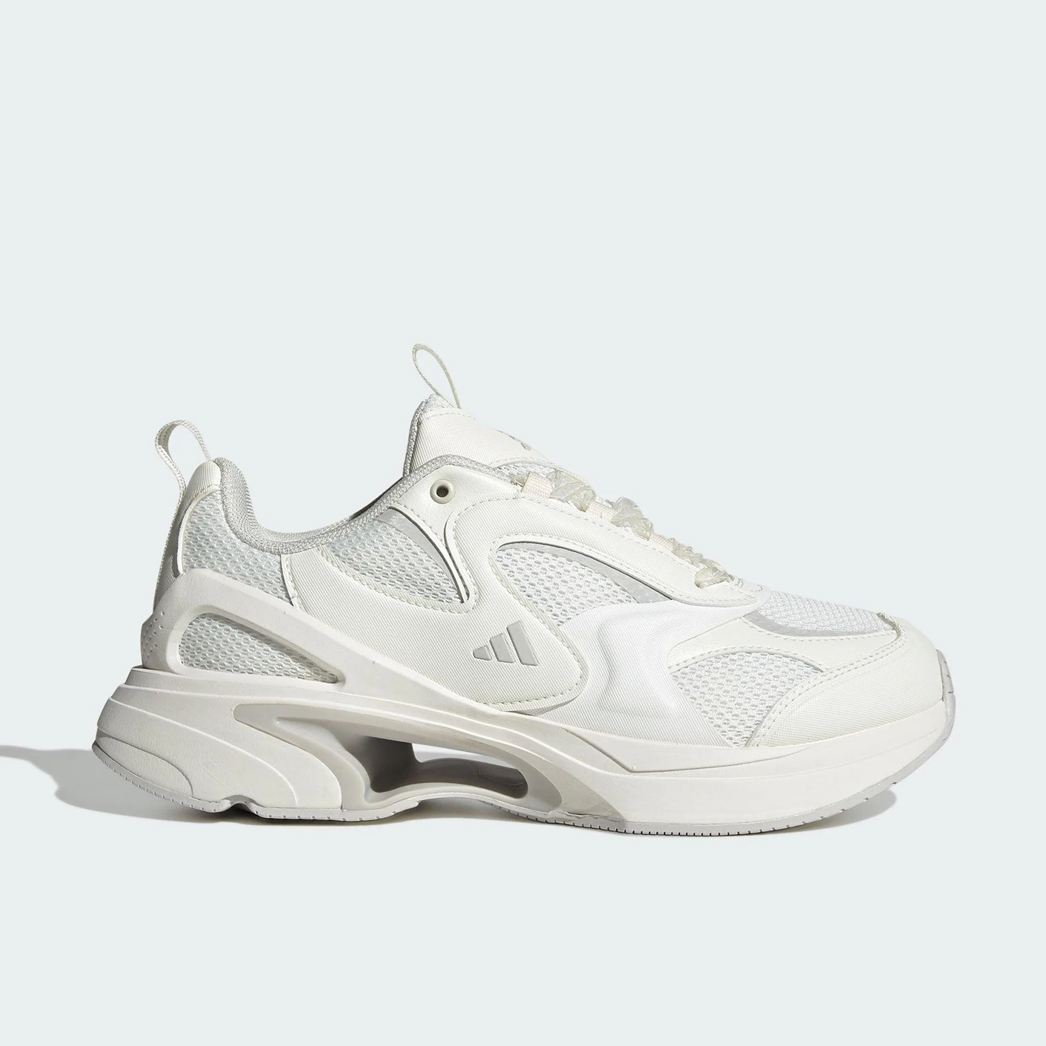 

Официальные женские спортивные тренировочные кроссовки Adidas SWANNER на толстой подошве JQ0264