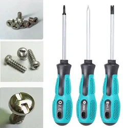 Triangle Screwdriver Household U Shaped Y Shaped Inner Cross Socket Driver Screw Magnetic Long Screwdriver Hand Tool