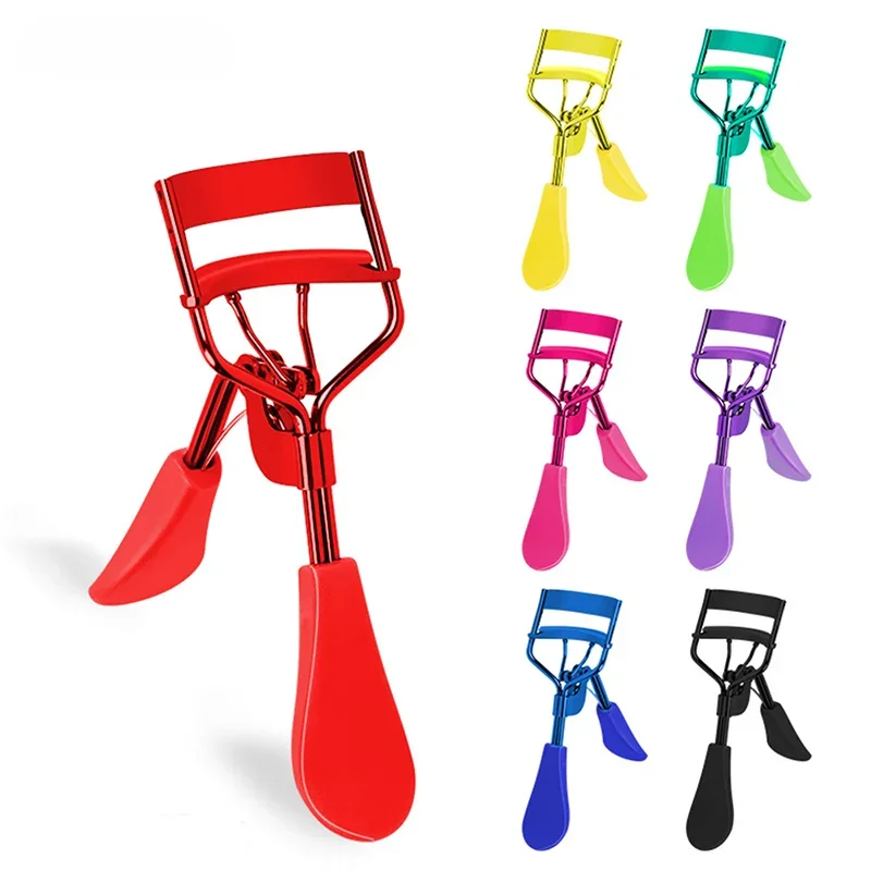 1 Pcs Eyelash Curler Natural Curling Lifting Eyelashes aids Tweezers Girls Multi-color Eye Makeup Tools Cosmetics Make Up