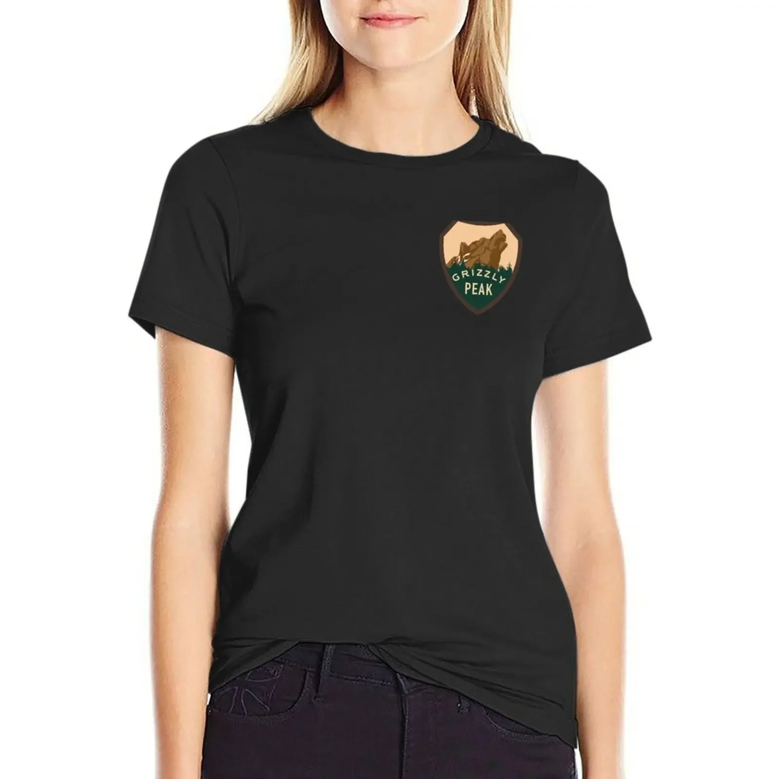 

Grizzly Peak T-Shirt graphics sublime shirts graphic tees funnys spring clothes Women 2025